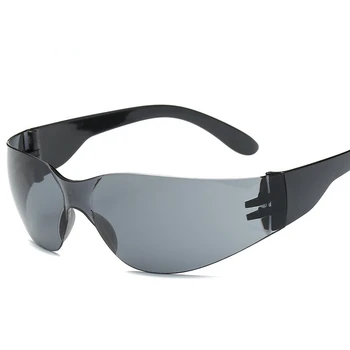Jaunā Riteņbraukšanas Saulesbrilles, Āra Sporta Velo Brilles Vējstikla Aizsargbrilles Unisex bez apmales Brilles Sporta UV400 Izjādes