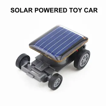 Saules Enerģijas Mini Sporta Auto Mazāku Saules Enerģijas Projekts, Auto Mini Rotaļu Auto Izglītības Sīkrīku Bērniem Dāvanu Smieklīgi Sacīkšu
