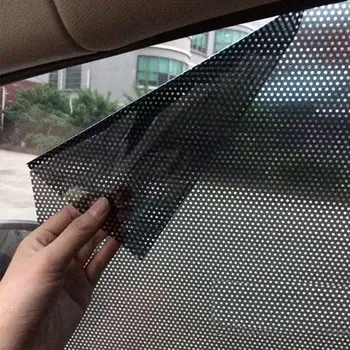 2gab Statiskā Piekļauties Stikla Plēves Saules Pretbloķēšanas Anti-UV staru Siltuma Izolācija Dekoratīvās Privātuma Auto stiklu Sauļošanās Stikla Uzlīme 42x38cm