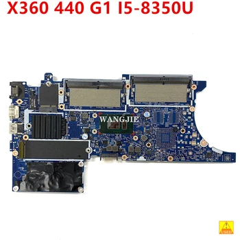 Lietots HP Probook X360 440 G1 Klēpjdators Mātesplatē 17869-1 448.0EQ08.0011 SR3L9 I5-8350U DDR4 100% Pilnībā Pārbaudīta