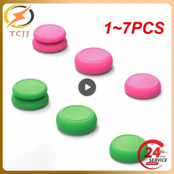 1~7PCS Skull & Co. JoyCon Īkšķi Grip Uzstādīt FPS CQC Kursorsviru Klp Thumbstick Vāka Slēdzis un Slēdzis OLED -
