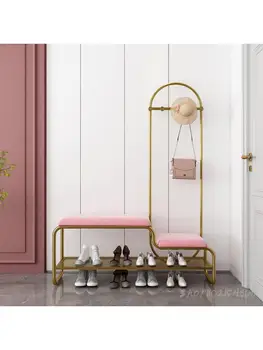 Nordic light luksusa mājas mainīt apavu izkārnījumos pakaramais vienu mājas durvīm uzglabāšana, kurpju ministru kabineta vienkārši valkāt kurpes izkārnījumos apavu plaukts