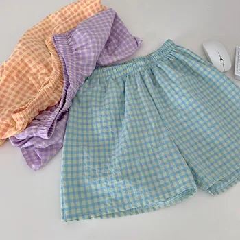 Ziedu Augsta Vidukļa Sievietēm, Mājas Bikses, Vasarā Gadījuma Pidžamas Elpojošs Bikses Lightweught Dāmas Naktsveļu Homewear Joga Drēbes