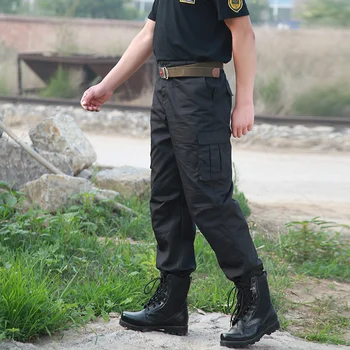 Vīriešiem Pavasaris Rudens Melns Armijas Militāro Apmācību, Bikses, Āra Pārgājienu Tūrisms Multi Pocket Darba Drošības Apdrošināšanas Garās Bikses