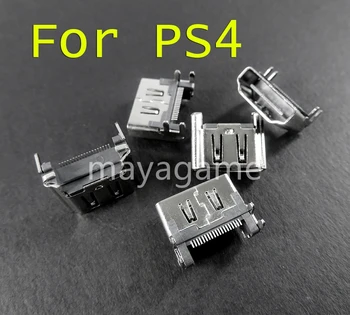 100gab Pavisam Jaunu HDMI-saderīgam Ostas Ligzda Interfeisa Savienotāju PS4 Remonta Daļas