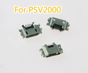 1PC Sony PSV PS Vita 2000 Jauda Lādētāja Ligzda Nomaiņa PSV2000 Micro USB Datu Uzlādes Savienojumu Ostas