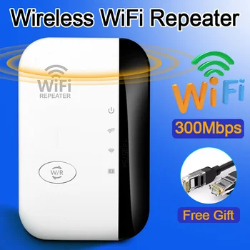 Mini Spēcīgu Bezvadu WiFi Range Extender 2.4 GHz 300Mbps Band WiFi Signāla Pastiprināšanas Ethernet Ports Pastiprinātājs Pastiprinātājs Origina