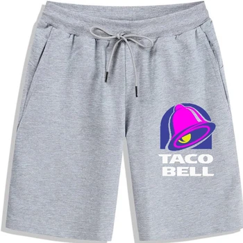 Jaunu Taco Bell Pārtikas Logo Bikses Vīriešu Bikses Tīras kokvilnas S -vasaras