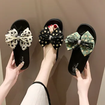 BCEBYL Vasaras Jaunā Modes Platforma Ķīlis Čības Ikdienas Elegants Bowknot Pludmales Sandales Zapatos Mujer De Kurpes Sievietēm