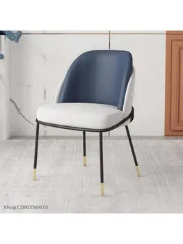 Nordic Light Luksusa Ēdamistabas Krēsls Home Grims Krēslu Vienkāršu Mūsdienu Galda Atpakaļ Krēslā Itālijas Atpūtas Viena Neto Sarkans Krēsls