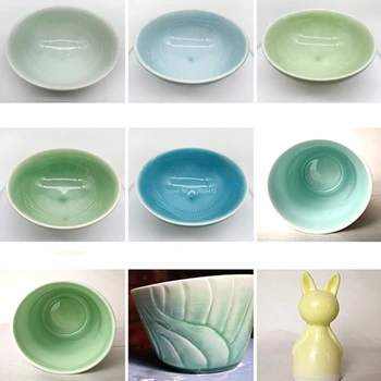 500g Vidējā Temperatūra Keramikas Glazūru 1180°C~1280 °C Elektriskā Krāsns Krāsviela DIY Apdedzinot Porcelāna Pigmentu Keramikas Veidošanā