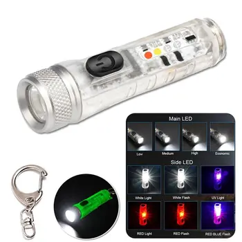 Āra Kempings Gaismas Āra USB Lādējamu Lukturīti S11 Maksas Elektromagnētiskā Iesūkšanas Mini Spožu Lukturīti, kempings