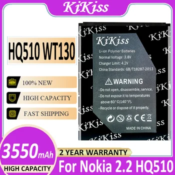 3550mAh KiKiss Nomaiņa Akumulatora HQ510 WT130 Nokia 2.2 HQ510 WT130 Bateria Batterij + Sliežu Kods