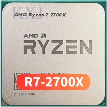 AMD Ryzen 7 2700X R7 2700X 3.7 GHz Eight-Core Sešpadsmit-Diegi 16M 105W CPU Procesors YD270XBGM88AF Ligzda AM4