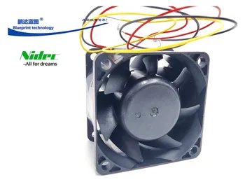 Jaunu NIDEC VA225DC 6038 6CM Servera 12V1.1.A Augsts Gaisa Tilpums Dual Ball Dzesēšanas Ventilatoru 60*60*38mm