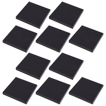 Piezīmju lapiņas, 10 Pack Self-Stick Marķieri Atzīmē Lipīga Memo Kluči, Kvadrātveida Forma L21D